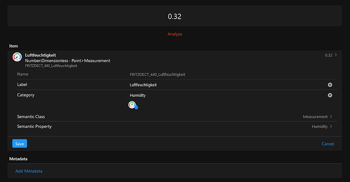 AVM FRITZ DECT 440 Humidity Sensor