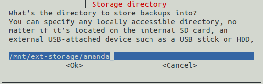 6.4.4 Storage Location