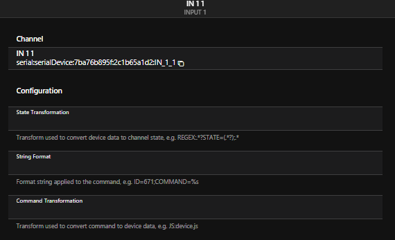 Input_1 Channel_1 Config