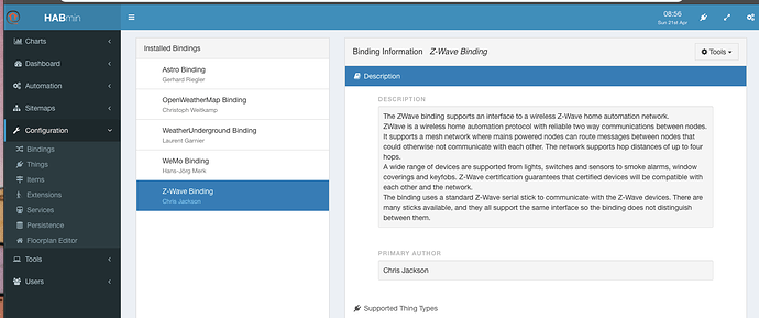 Z-wave secure inclusion from the binding? - Bindings - openHAB