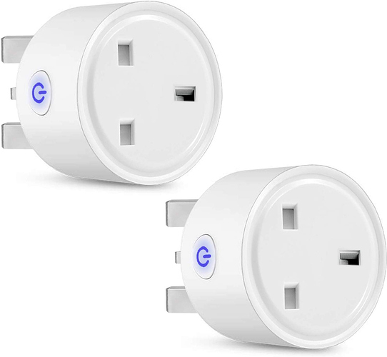 DOUBLE 16A EU Smart Wifi Power Plug With Power Monitor Smart Home