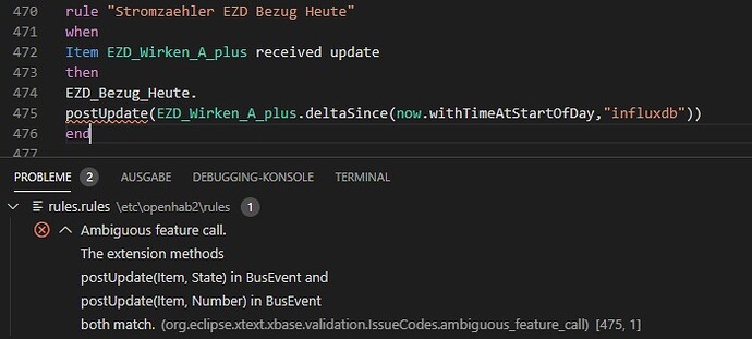 visual studio error rule