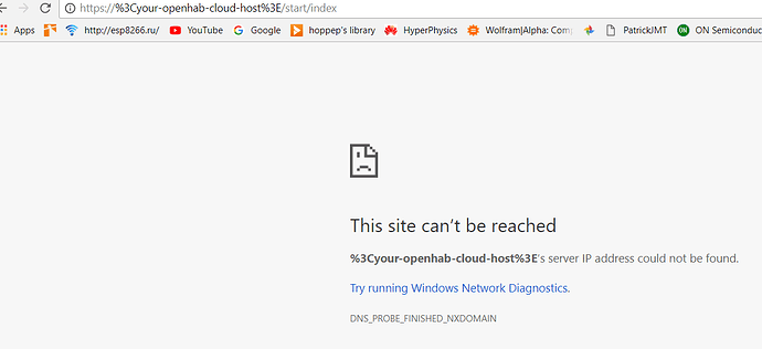 myopenhab local cloud