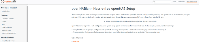 openhabian vs openhab