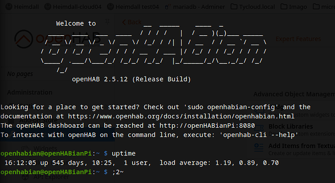 opnenab2 uptime