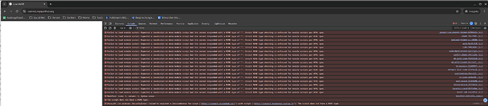 Myopenhab Browser Console