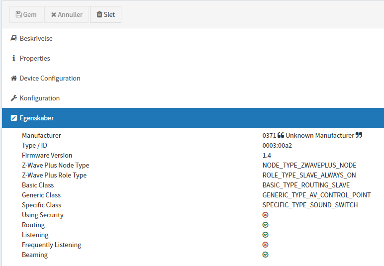 Aeotech Doorbell 6 - Home Automation - openHAB Community
