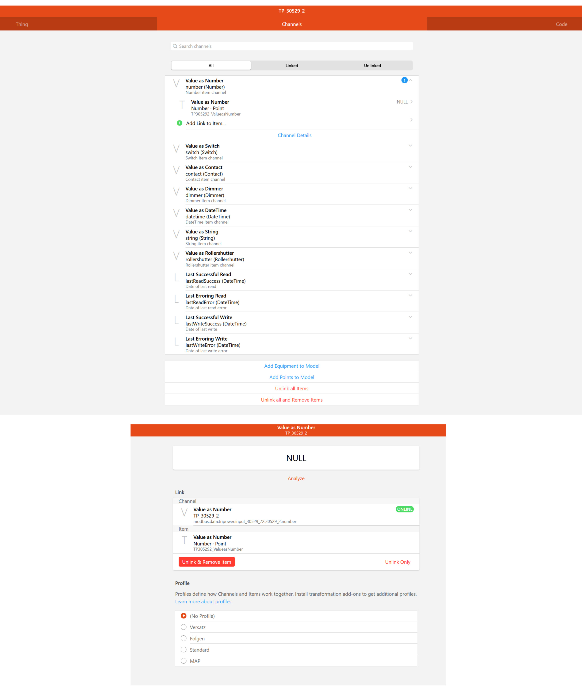 Binding Request SMA Sunny home manager using Page 2