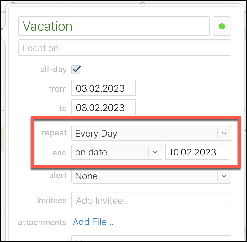 ICalendar Not Showing Recurrent Appointments Openhab3 OpenHAB 